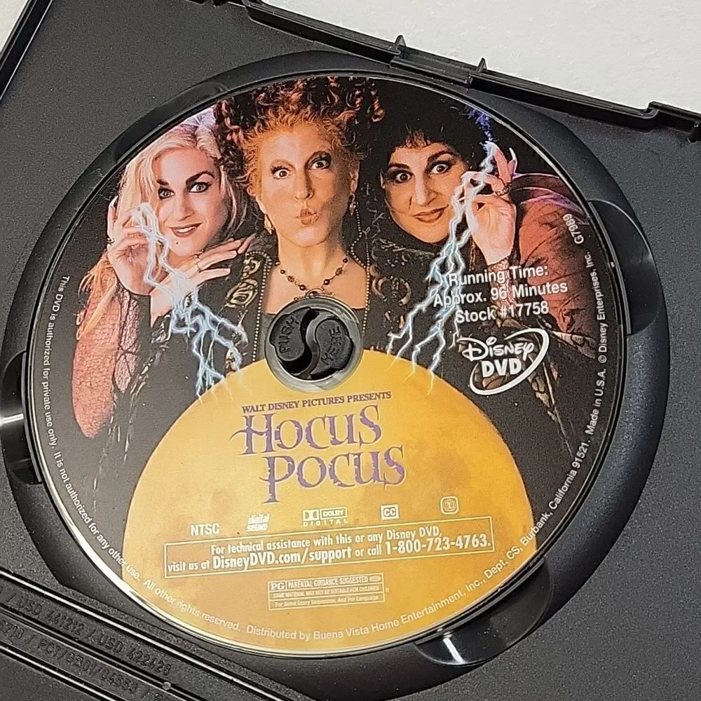 Hocus Pocus squad t shirt‎ size adult m with movie dvd